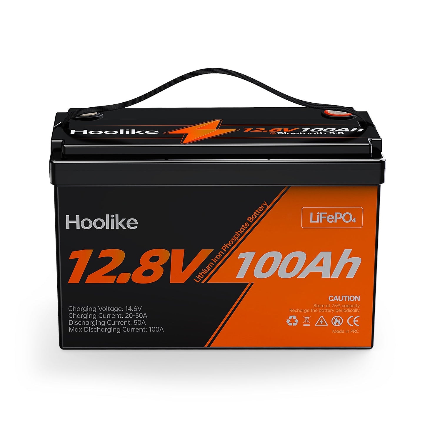 🔥LAST DAY $49.88🔥 12.8V 100Ah Lithium Iron Phosphate (LiFePO4) Battery