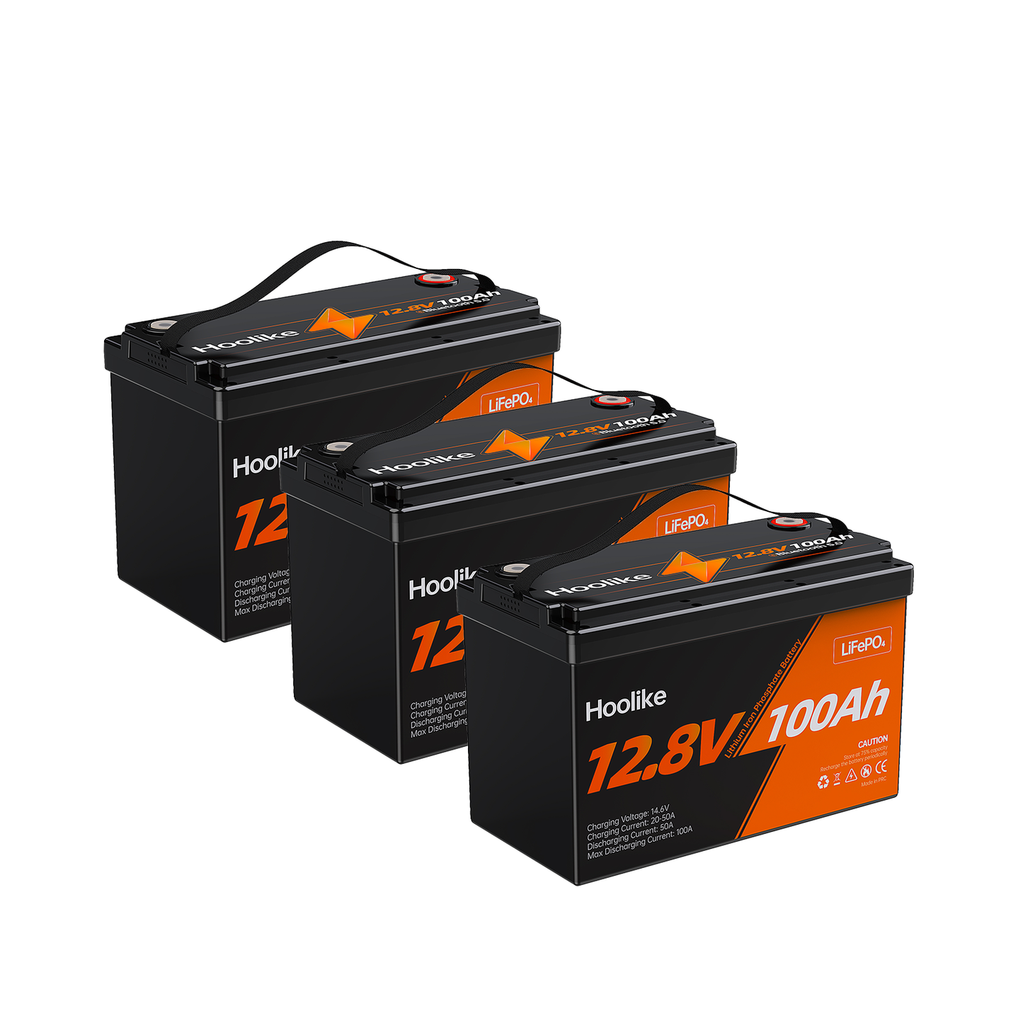 🔥LAST DAY $49.88🔥 12.8V 100Ah Lithium Iron Phosphate (LiFePO4) Battery