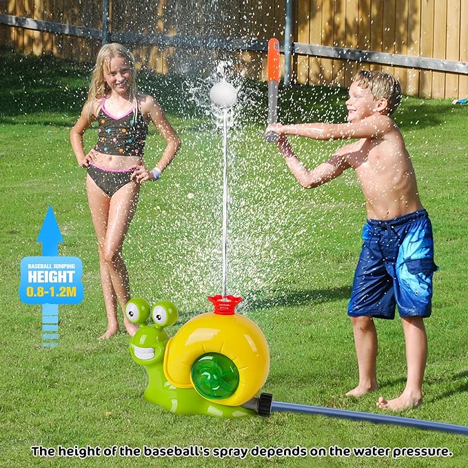 🔥Last Day 49% OFF - Water Sprinkler Baseball Toy⛺︎