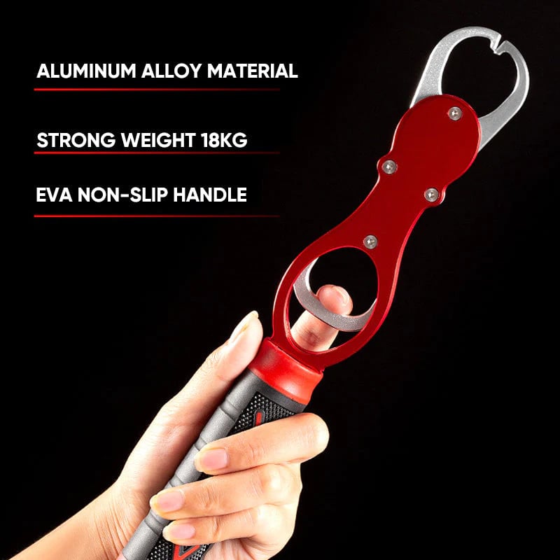 ❤LAST DAY 49% OFF🔥Heavy Duty Fish Lip Gripper with Weighing Scale⛺︎