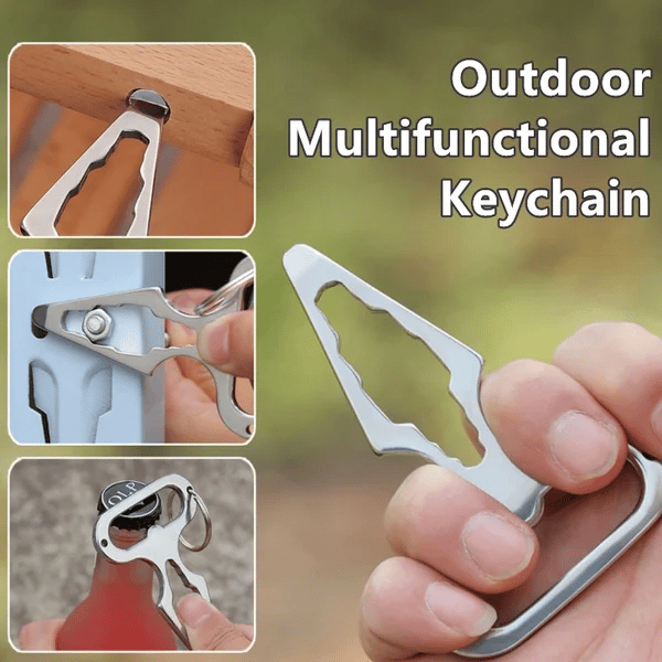 ❤LAST DAY 49% OFF🔥Outdoor Multifunctional Keychain⛺︎