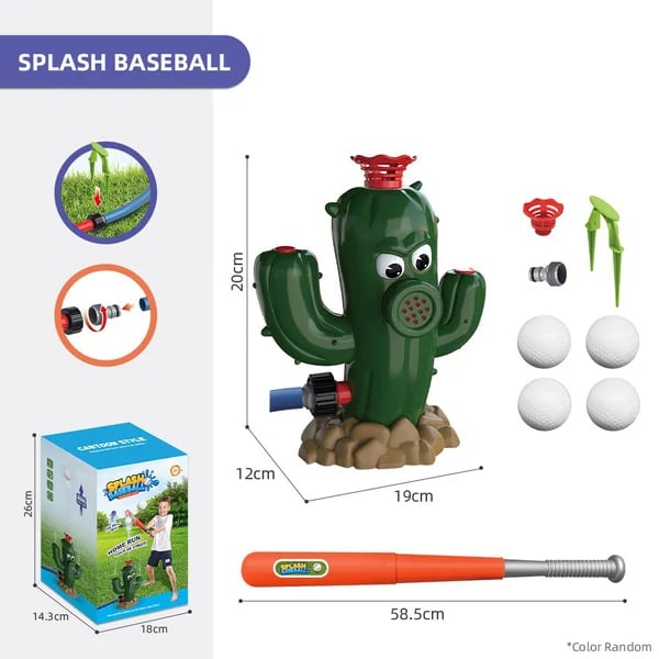 🔥Last Day 49% OFF - Water Sprinkler Baseball Toy⛺︎