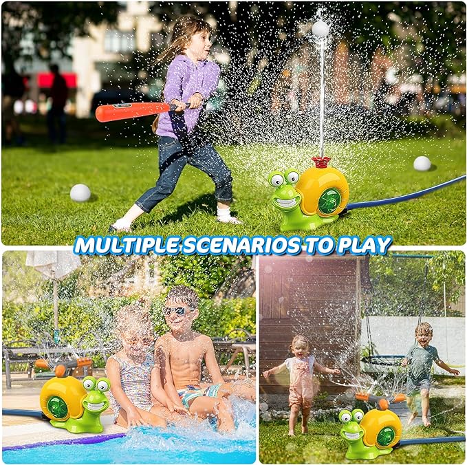 🔥Last Day 49% OFF - Water Sprinkler Baseball Toy⛺︎