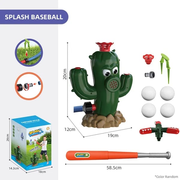 🔥Last Day 49% OFF - Water Sprinkler Baseball Toy⛺︎