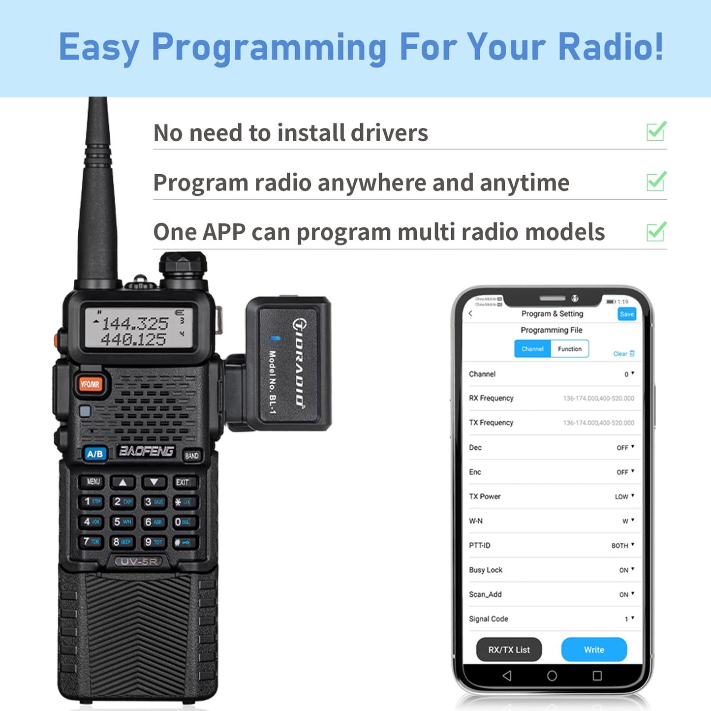 Portable two-way radio, 128 channels encrypted calls, Leading Military Contract Manufacturing Companies⛺︎📱