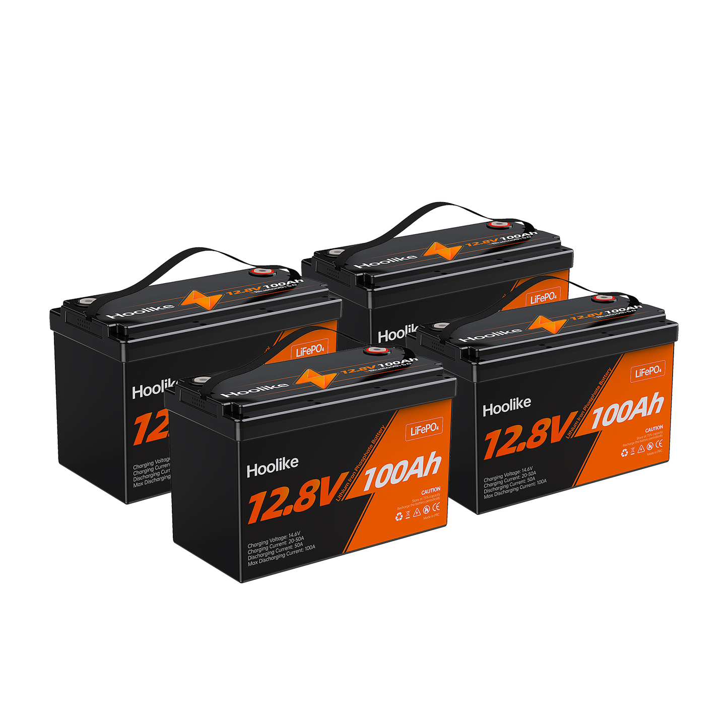 🔥LAST DAY $49.88🔥 12.8V 100Ah Lithium Iron Phosphate (LiFePO4) Battery