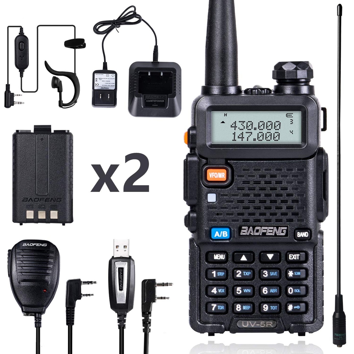 Portable two-way radio, 128 channels encrypted calls, Leading Military Contract Manufacturing Companies⛺︎📱