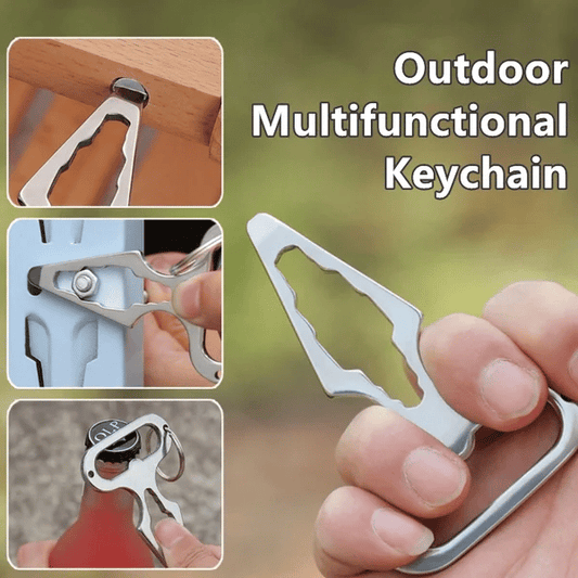 ❤LAST DAY 49% OFF🔥Outdoor Multifunctional Keychain⛺︎