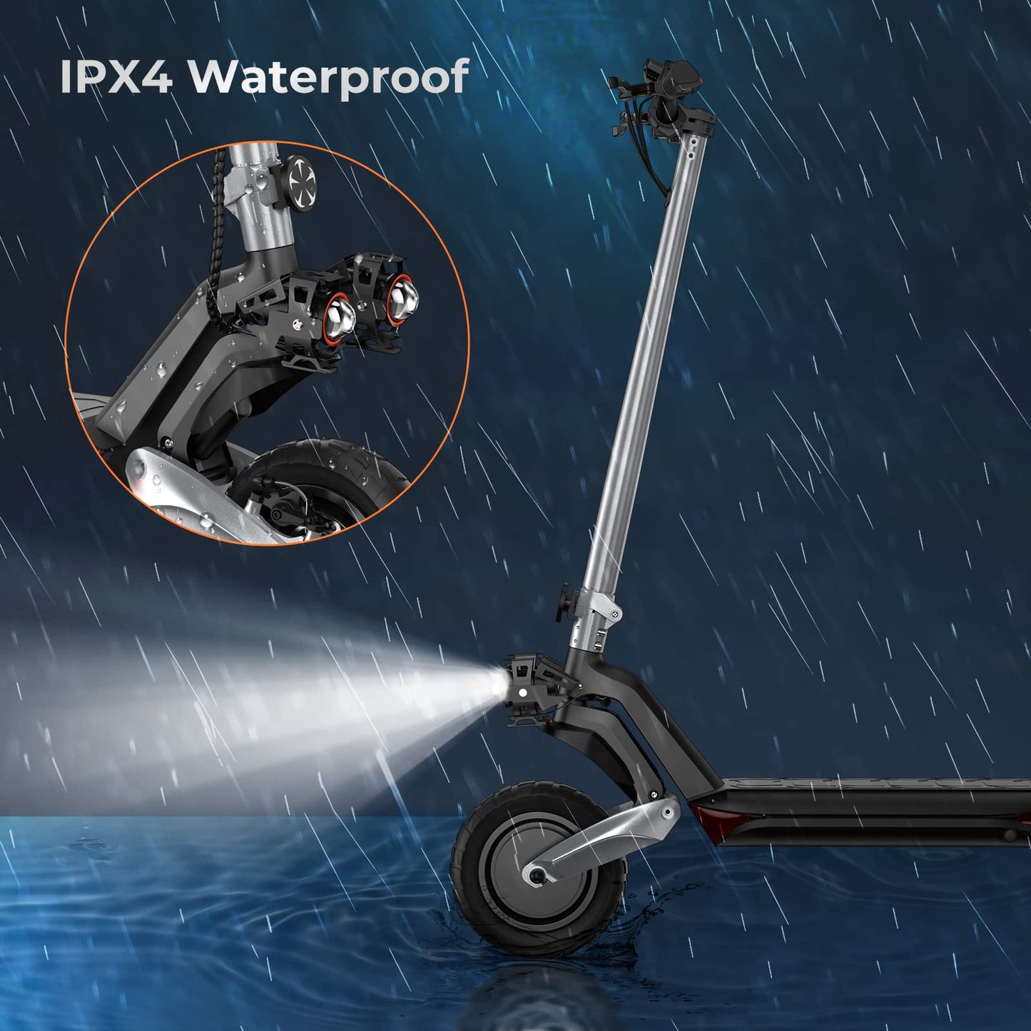 Raptor Pro 1600W Dual Motor Off-road Electric Scooter